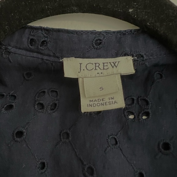 J Crew navy sleeveless dress - Picture 3 of 4